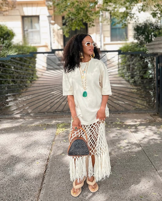 Courtney Fringe Skirt